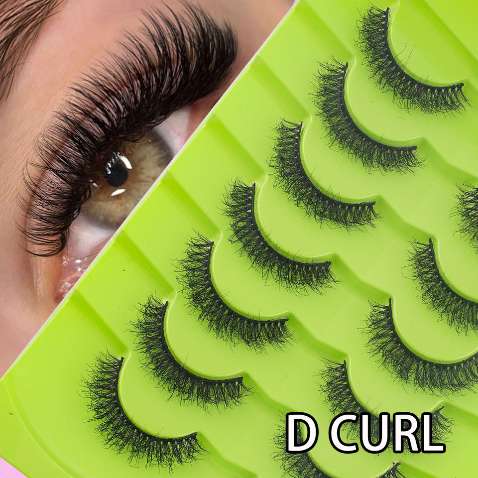 Cat-eye fluffy winged lashes — 7 pairs · GP37 · 9 Cat-eye fluffy winged lashes — 7 pairs · GP37 · 9