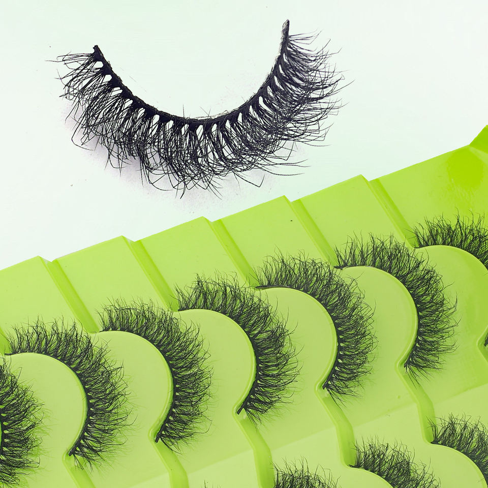 Cat-eye fluffy winged lashes — 7 pairs · GP37 · 11 Cat-eye fluffy winged lashes — 7 pairs · GP37 · 11