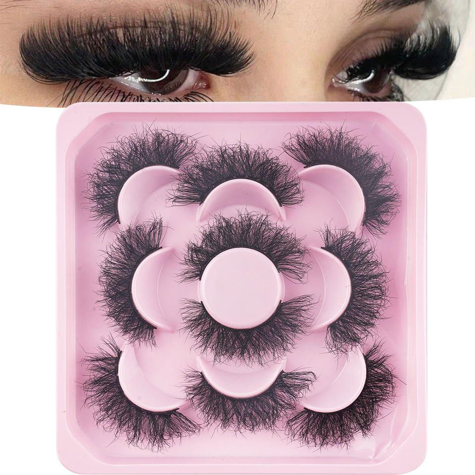 Ultra-fluffy dramatic lashes — 5 pairs · E14 · 10 Ultra-fluffy dramatic lashes — 5 pairs · E14 · 10