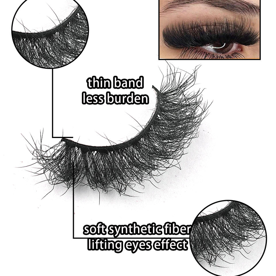 Ultra-fluffy dramatic lashes — 5 pairs · E14 · 12 Ultra-fluffy dramatic lashes — 5 pairs · E14 · 12