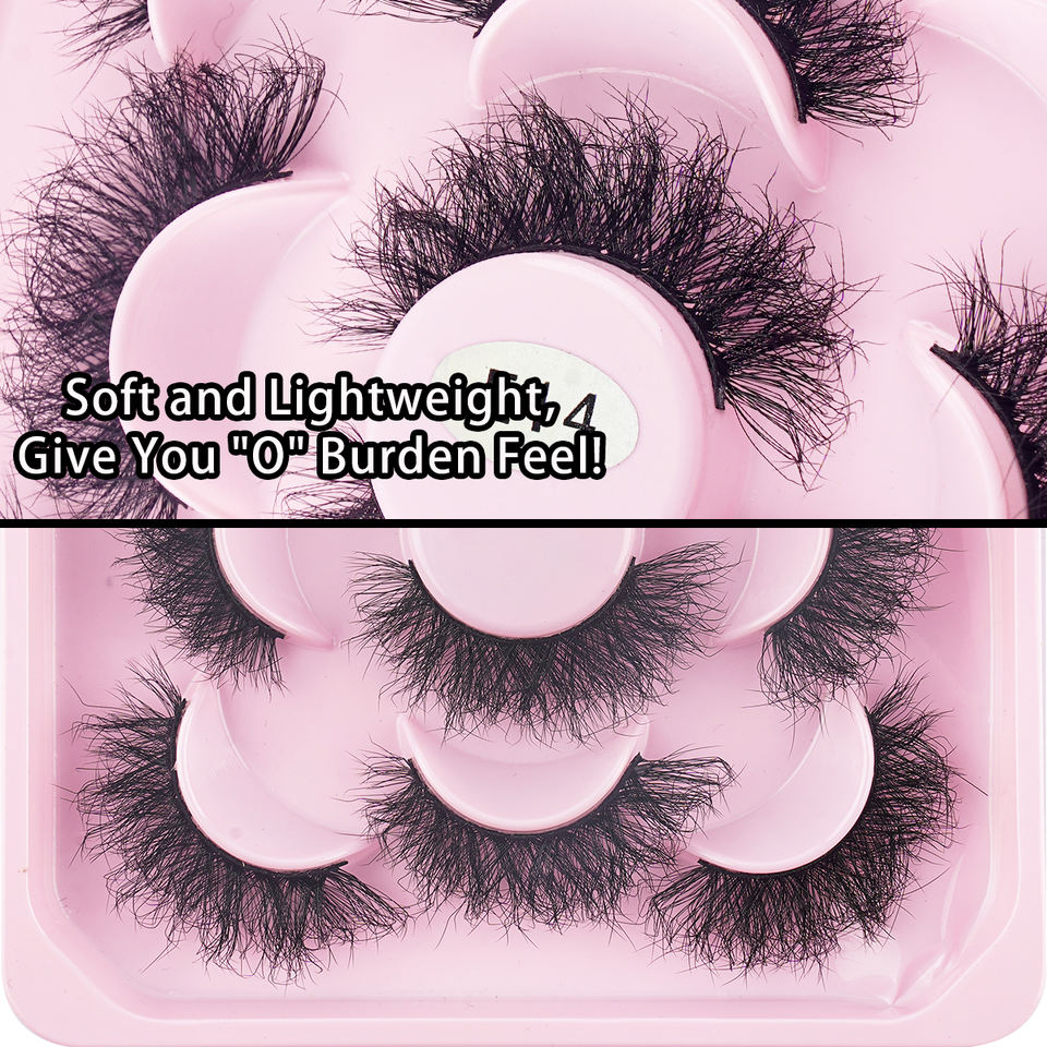 Ultra-fluffy dramatic lashes — 5 pairs · E14 · 13 Ultra-fluffy dramatic lashes — 5 pairs · E14 · 13