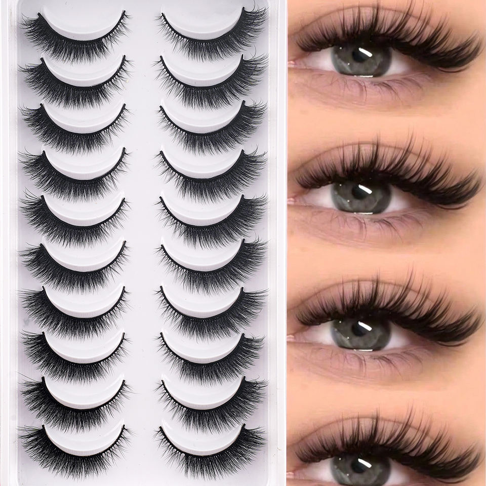 Natural everyday lashes — 10 pairs · G007 · 10 Natural everyday lashes — 10 pairs · G007 · 10