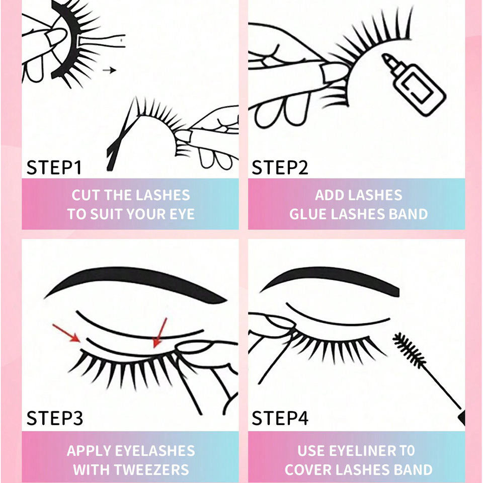 Natural everyday lashes — 10 pairs · G007 · 15 Natural everyday lashes — 10 pairs · G007 · 15