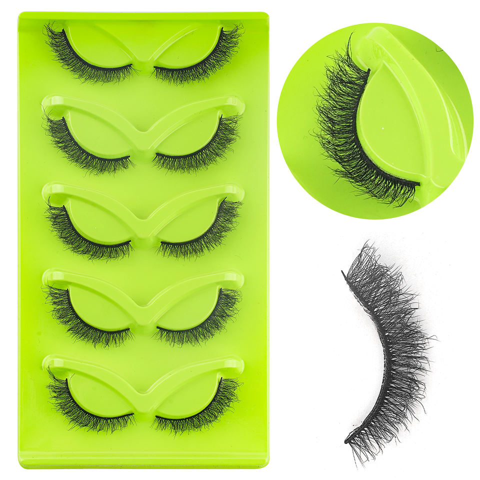 Elongated cat-eye lashes — 5 pairs · GP40 · 16 Elongated cat-eye lashes — 5 pairs · GP40 · 16
