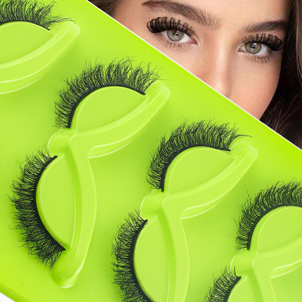 Elongated cat-eye lashes — 5 pairs · GP40 · 17 Elongated cat-eye lashes — 5 pairs · GP40 · 17