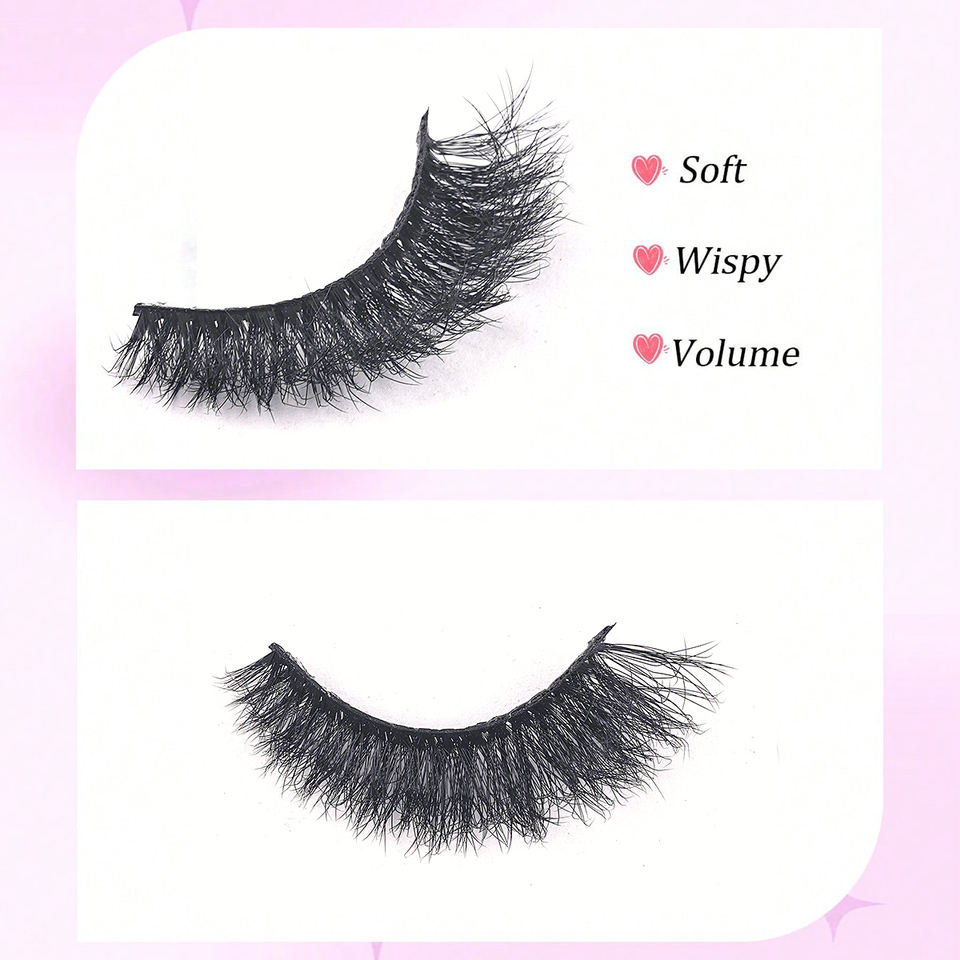 Dramatic 3D volume lashes — 10 pairs · LD28 · 15 Dramatic 3D volume lashes — 10 pairs · LD28 · 15
