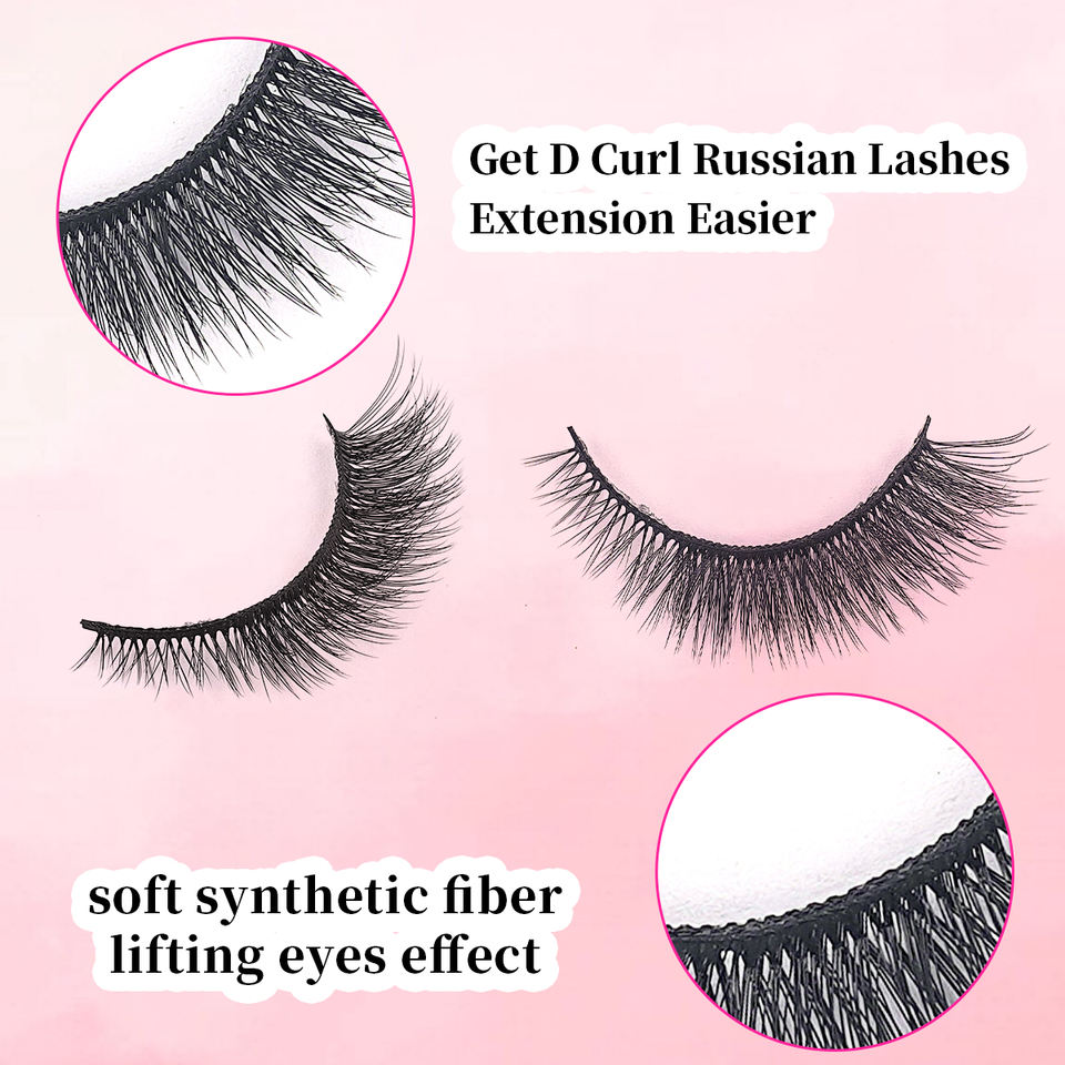 Natural beginner lashes — 10 pairs · FOX01 · 13 Natural beginner lashes — 10 pairs · FOX01 · 13