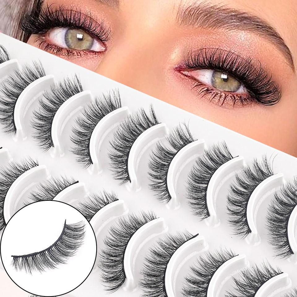 Versatile natural-volume lashes — 10 pairs · M04 · 12 Versatile natural-volume lashes — 10 pairs · M04 · 12