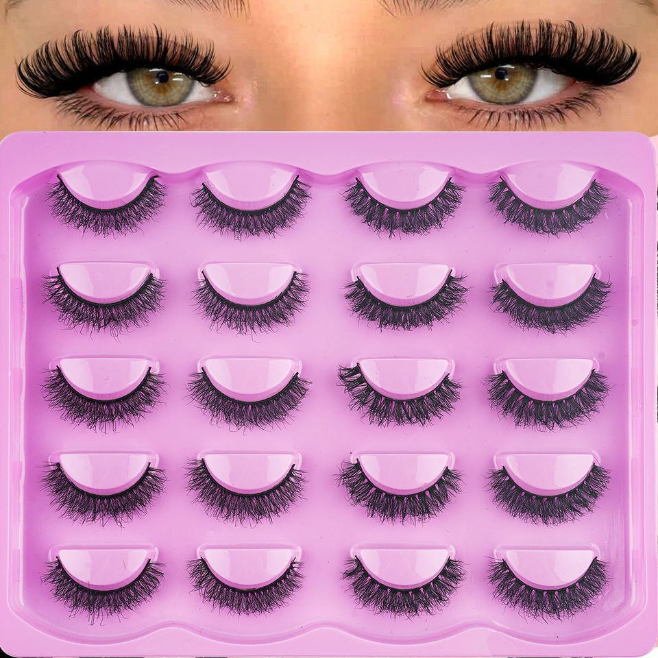 Layered mixed-volume lashes — 10 pairs · MIX02 · 10 Layered mixed-volume lashes — 10 pairs · MIX02 · 10