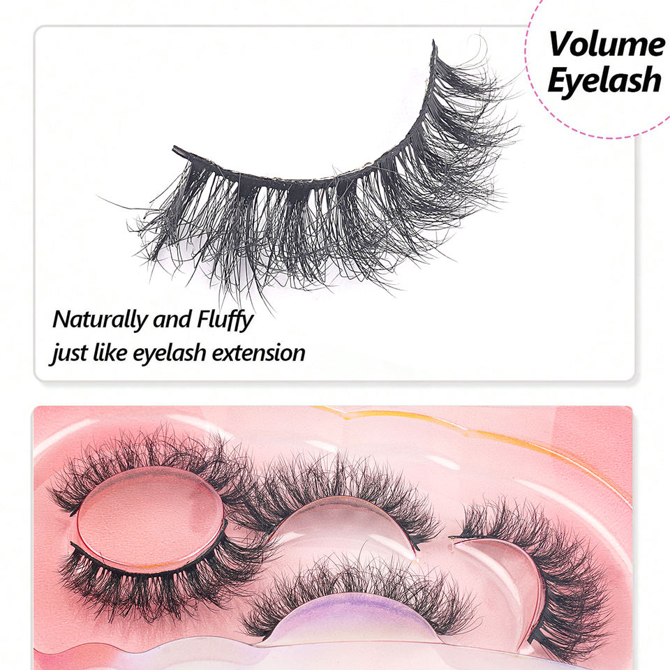 Mixed-style iridescent lashes — 5 pairs · MT06 · 13 Mixed-style iridescent lashes — 5 pairs · MT06 · 13