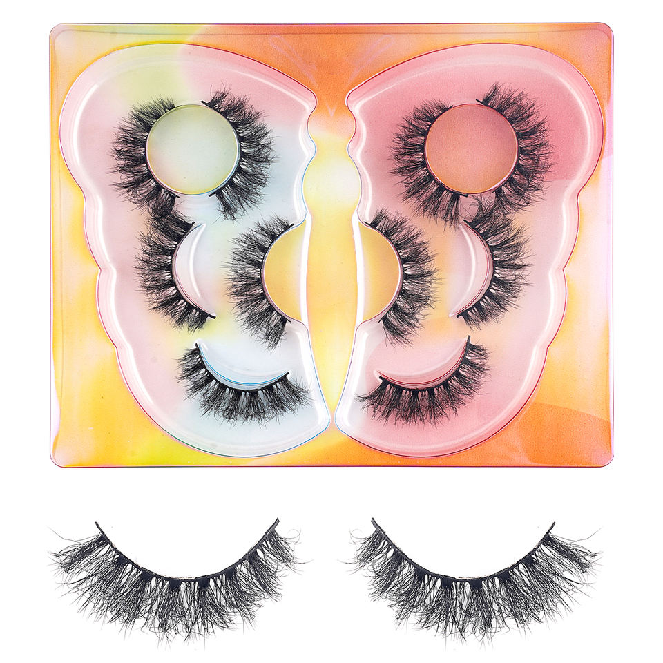 Mixed-style iridescent lashes — 5 pairs · MT06 · 14 Mixed-style iridescent lashes — 5 pairs · MT06 · 14